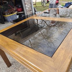 Solid Oak Dining Table Perfect Condition 