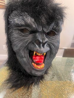 Gorilla Halloween Costume Mask