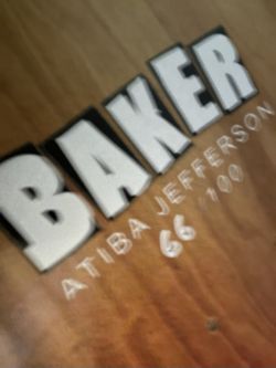 *RARE* Signed Kader Baker Board.