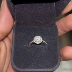 Moissinate Diamond Ring