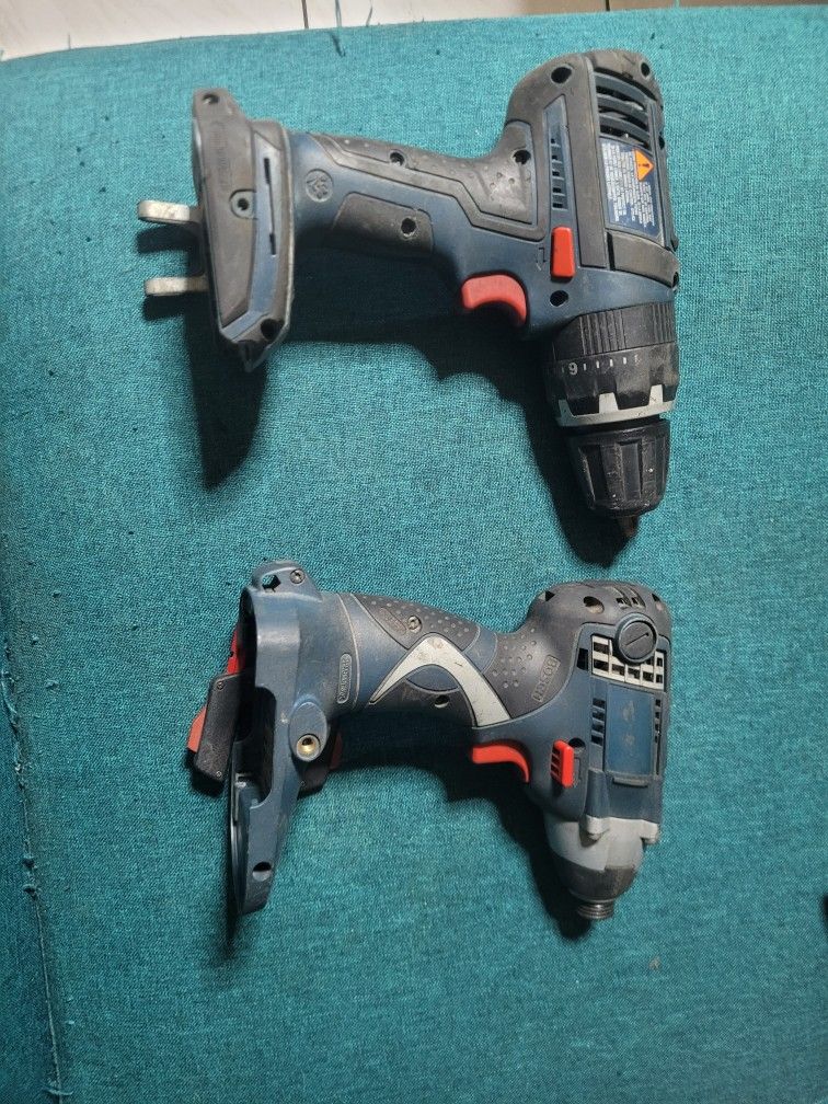 Bosch 18v Drll And Driver (Tools Only)