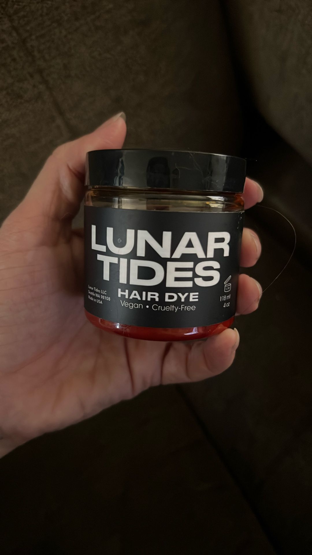Lunar Tides “Siam Orange” Hair Color