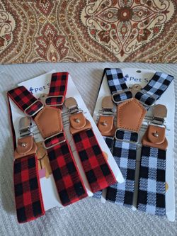 Set 2 Pet Soft Dog  Suspender L