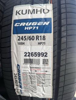 245 60 18 Kumho crugen HP71