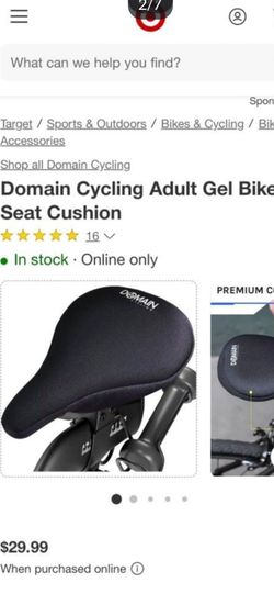 Seat Cover Gel For Bicycles