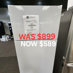 GE 17.5 CU. FT. TOP FREEZER REFRIGERATOR 