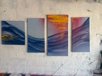 Multi panel canvas