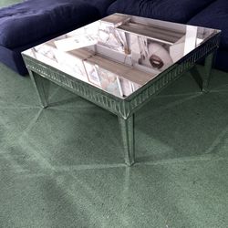 Brand New All Mirrored Coffee Table. 