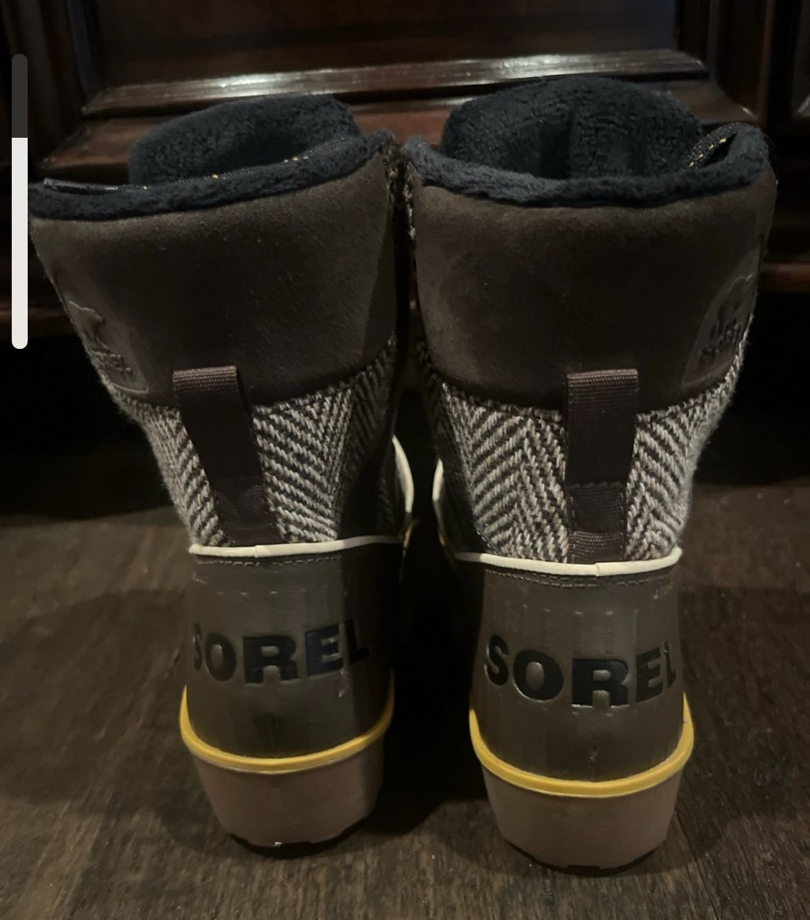 SOREL Boots, Brown tweed, Size 7