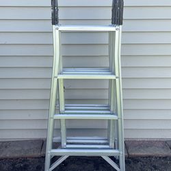 EstWay 16’ Aluminum Professional Adjustable Ladder 