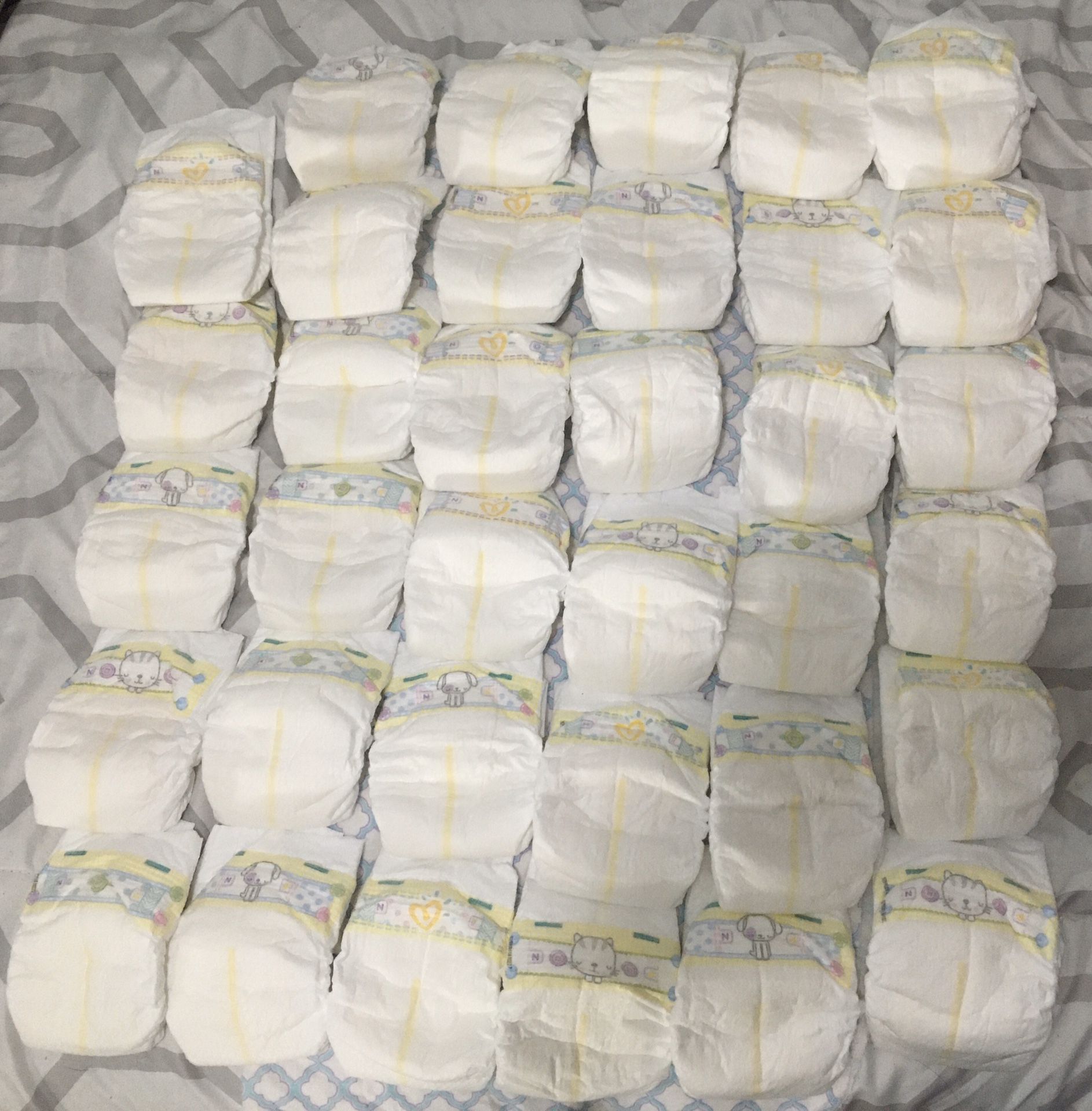 35 Newborn diapers