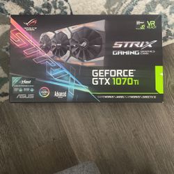 GTX1070 TI - ASUS ROG STRIX GAMING GEFORCE GTX 1070Ti