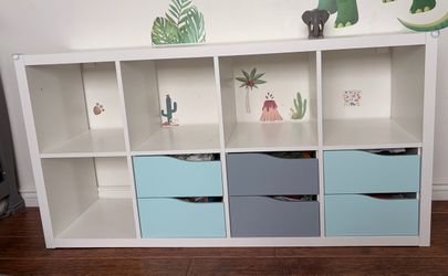 IKEA Kallax Shelf Unit with 6 Drawers