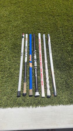 Various Lacrosse Shafts