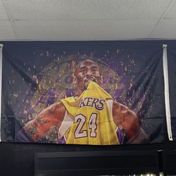 Kobe Bryant lakers flag new 3 ft x 5 ft