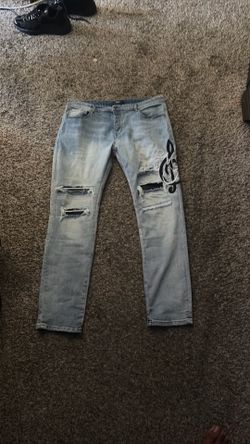 Blue amiri jeans