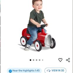 Radio Flyer Roadster Toddler Ride On Bike