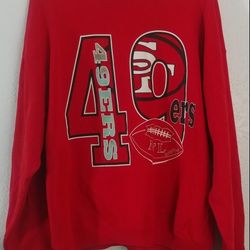 49ers Sweatshirt Pullover Size 2X Located In Porterville