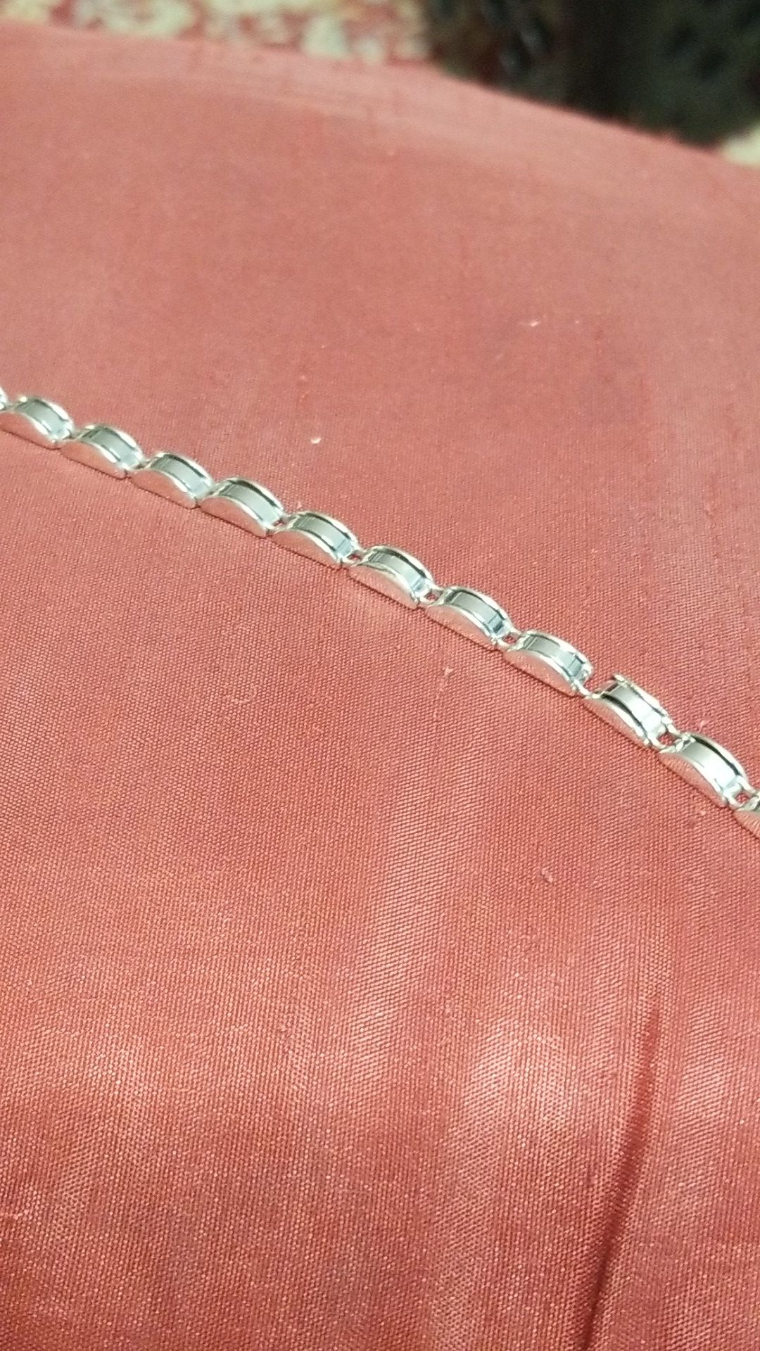 14K WHITE GOLD BRACELET MADE IN ITALY