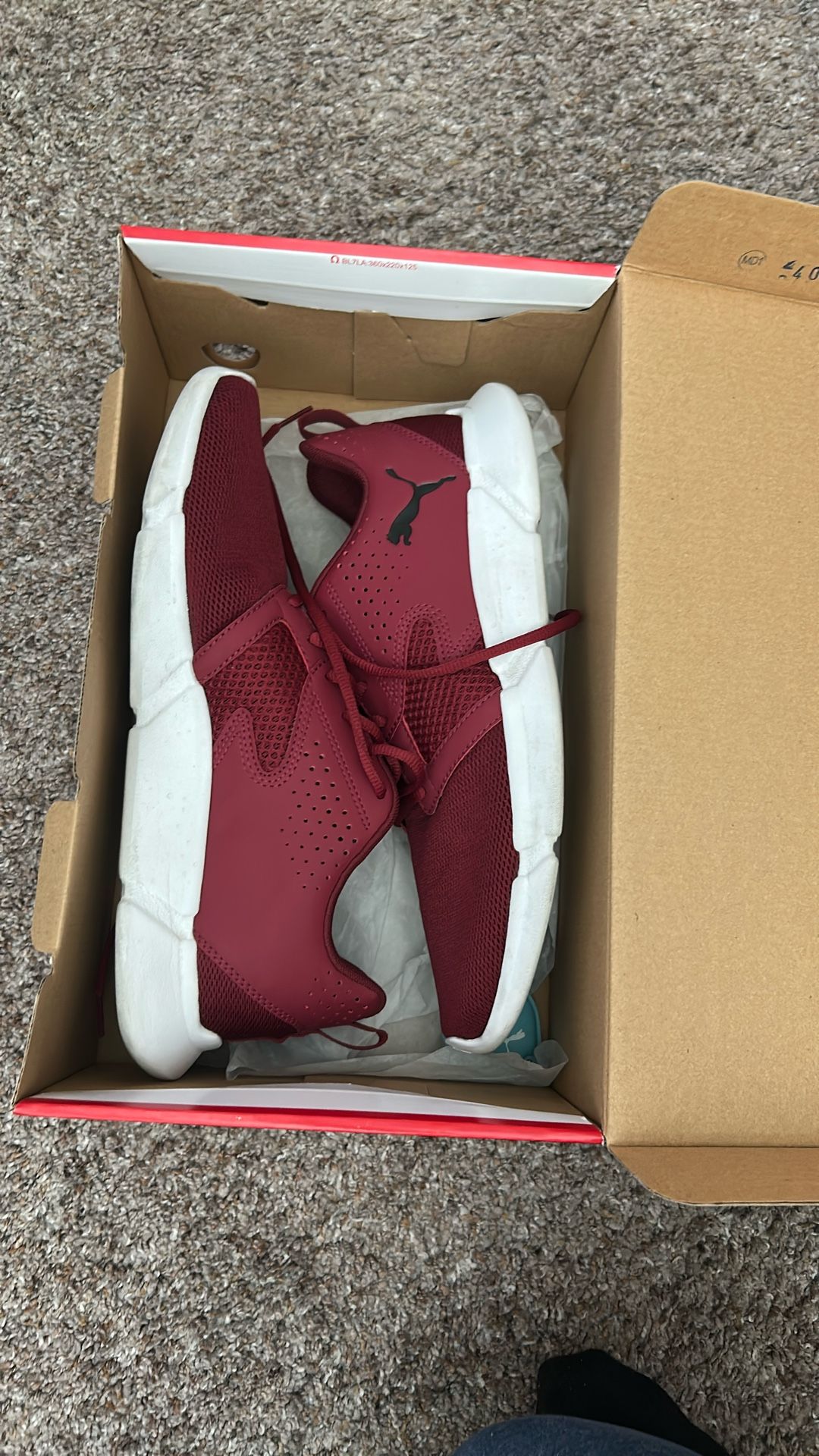 Burgundy Puma Men’s 11.5