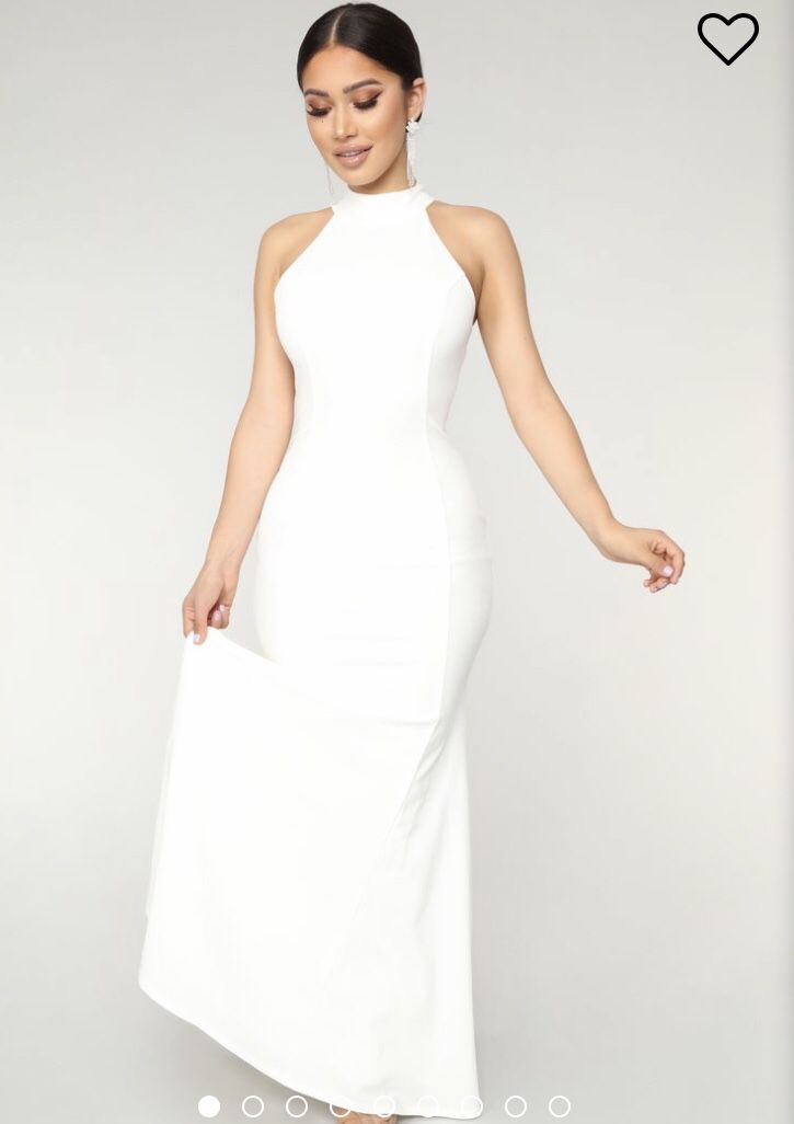 Fashion Nova formal/wedding dress small size