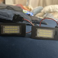 LED License Plate Light Pair – Plug & Play – Super Bright – $10 takes both.
