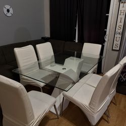 Dining Room Table Set With 6 Chairs