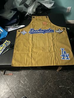Dodgers world series apron