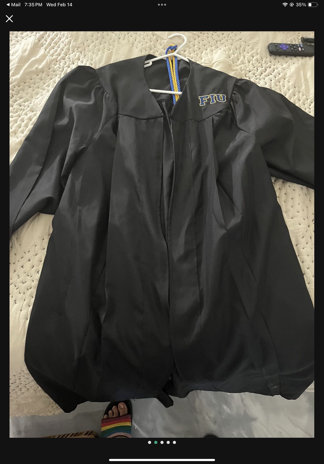 FIU Graduation Commencement Gown And Cap