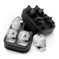 3D Skull Silicone Ice Cube