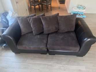 Brown LOVESEAT