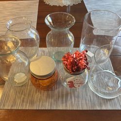 Flower Vases And Candy Jars