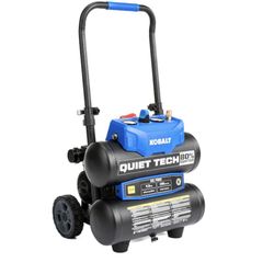 Kobalt QUIET TECH 4.3-Gallon Portable Electric 150 PSI Twin stack Air Compressor