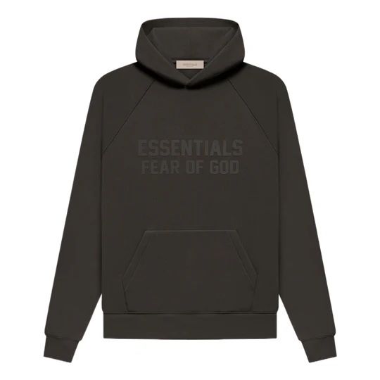 Fear of God Essentials Hoodie Off Black