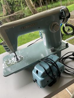 Baby Blue Brother Vintage Sewing Machine