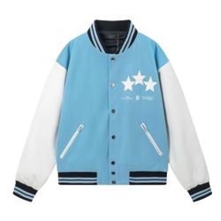 AMIRI Blue Stars Bomber Jacket (Size M)