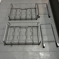 2 Hanging Over-the-Door Organizers