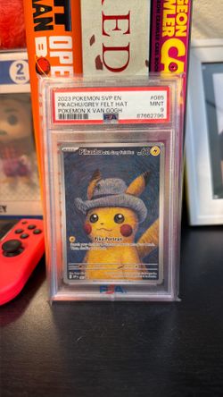 Van Gogh Pikachu Grade 9- PSA