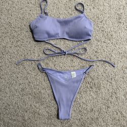 New Hollister Lavender Bikini Swimsuit