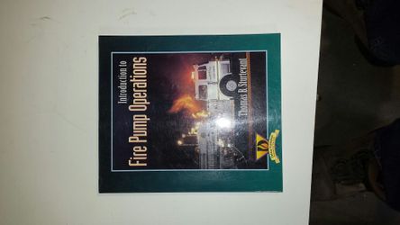 Fire pump operation book