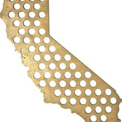 Beer Cap Map - California