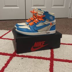 Jordan 1 Retro High Off-White University Blue