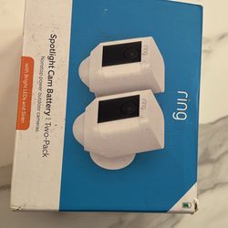 Ring Spotlight Duel Camera 