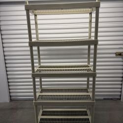 Plastic Storage Shelving unit 