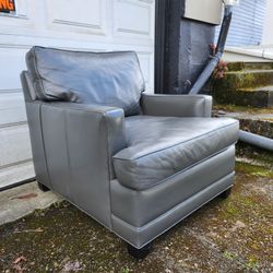 Hancock and Moore Leather Club Chair