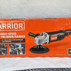 Warrior 7” variable speed rotary polisher
