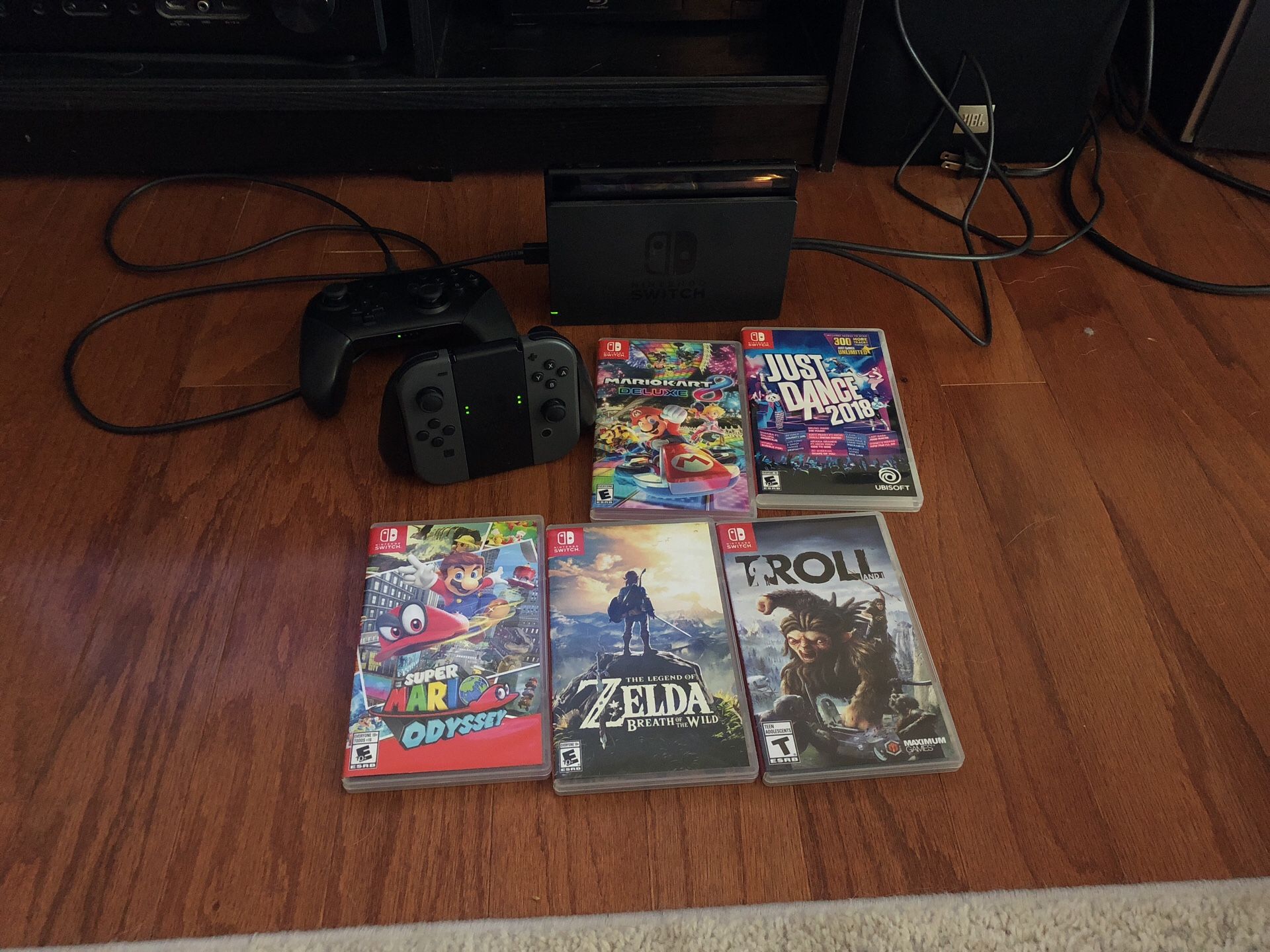 Nintendo Switch + Games