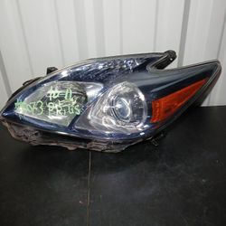 2012 2013 2014 Toyota Prius Driver Lh Side Halogen Headlight Oem 