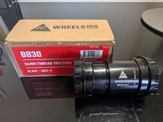 Wheels MFG BB30 24mm Thread Together Bottom Bracket