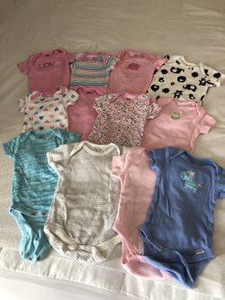 12 onesies baby girl clothes